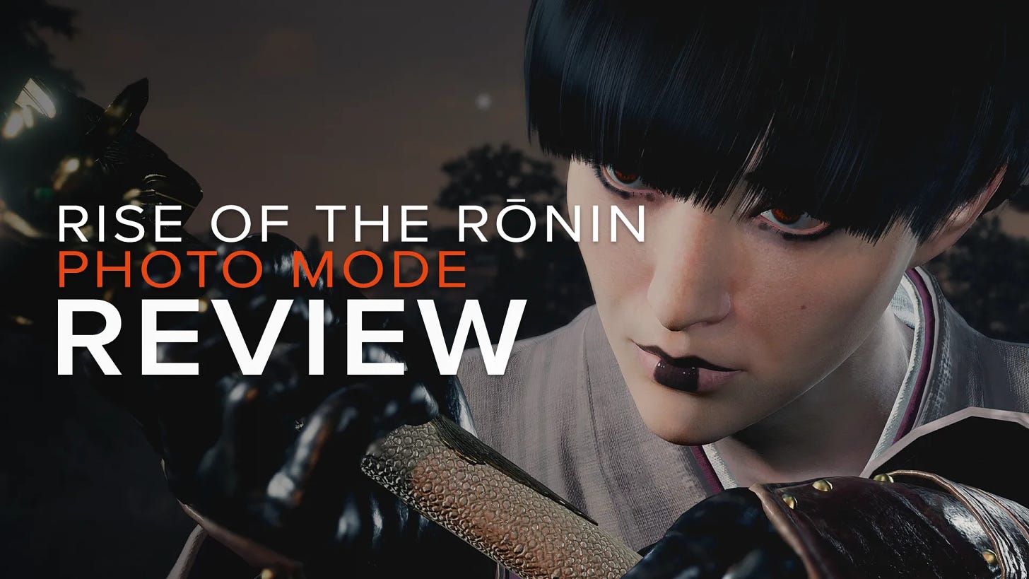 Rise of the Rōnin Photo Mode Review