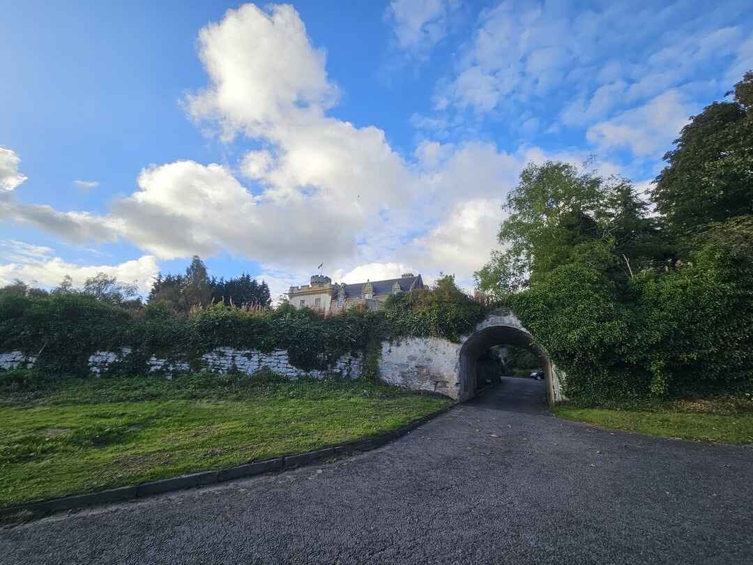 Tulloch Castle from the road