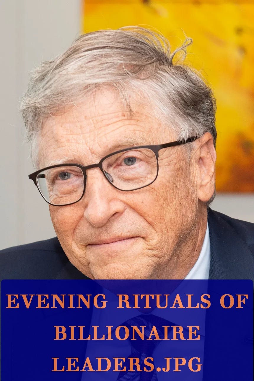 Evening Rituals Of Highly Successful Individuals 