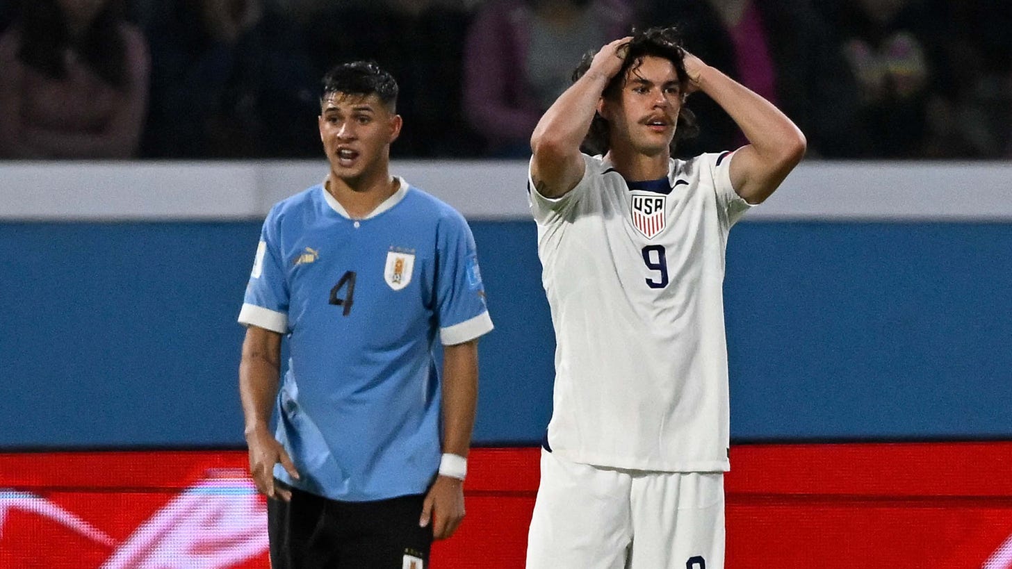 USMNT U20s player ratings vs Uruguay: Mistakes from Justin Che and Josh  Wynder doom U.S. as defense capitulates to end World Cup run | Goal.com US