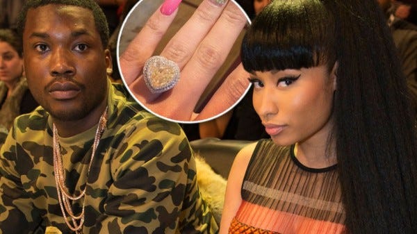 meek mill and nicki minaj engaged 2015