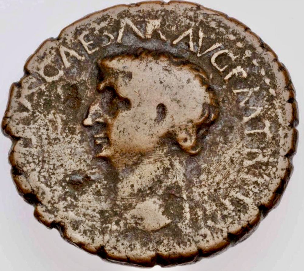 coin, Claudius of Rome