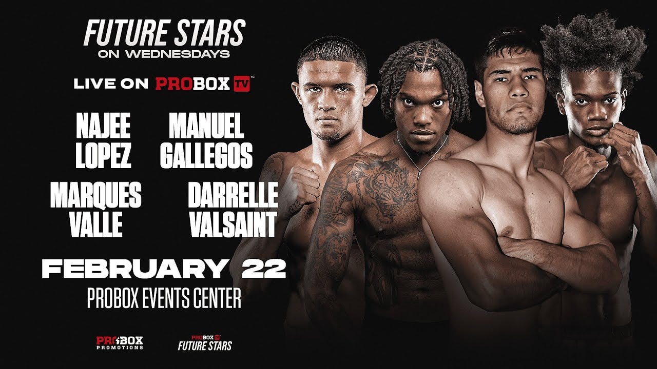 Live on ProboxTV Manuel Gallegos VS Richard Vansiclen, February 22, 2023 -  YouTube