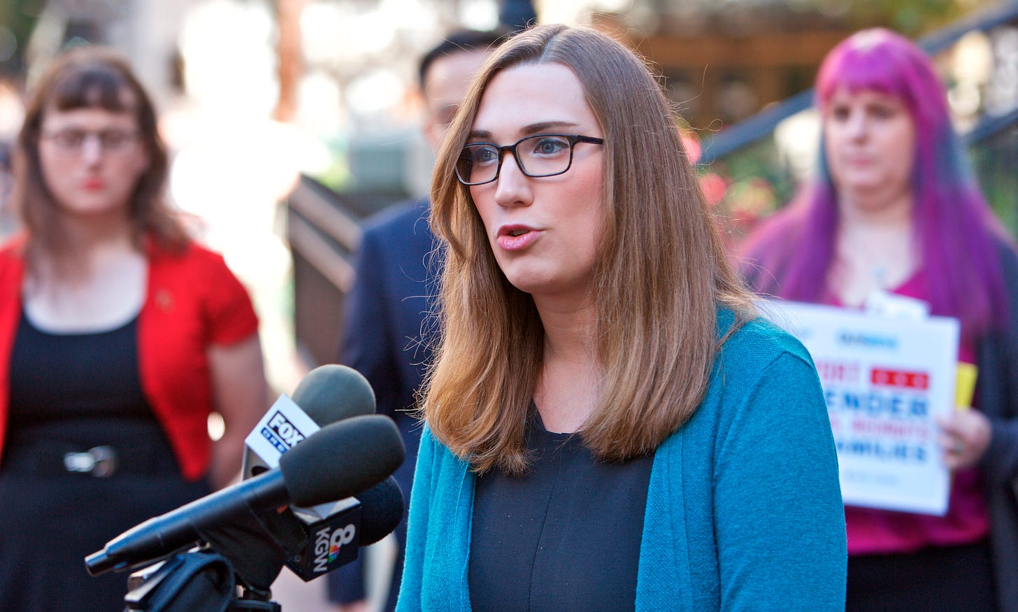 Democratic nominee Sarah McBride elected first openly transgender US ...