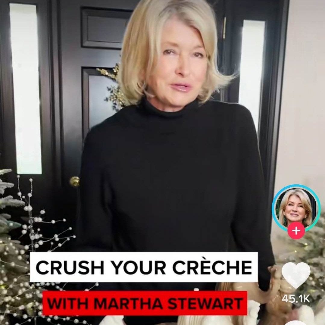 Martha Stewart — a very good portfolio