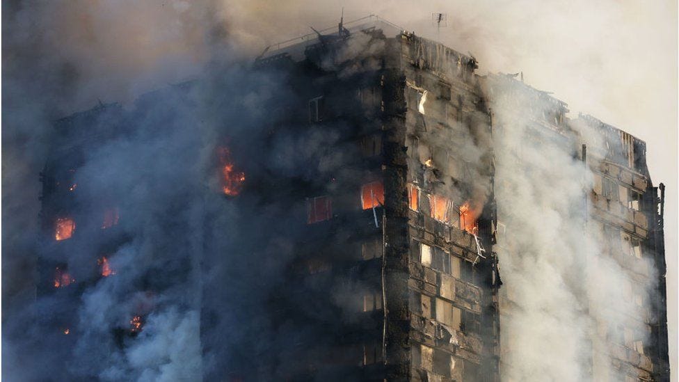 Grenfell Tower: The fires that foretold the tragedy - BBC News