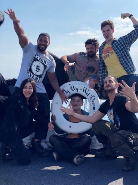 The Boys Season 2 celebrating on boat