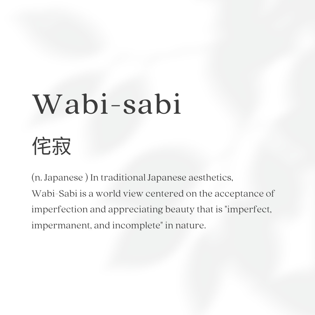 The joy of Wabi-sabi 侘寂 - Boldwood