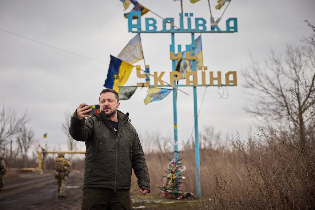 The President of Ukraine visited Avdiivka and awarded the … | Flickr