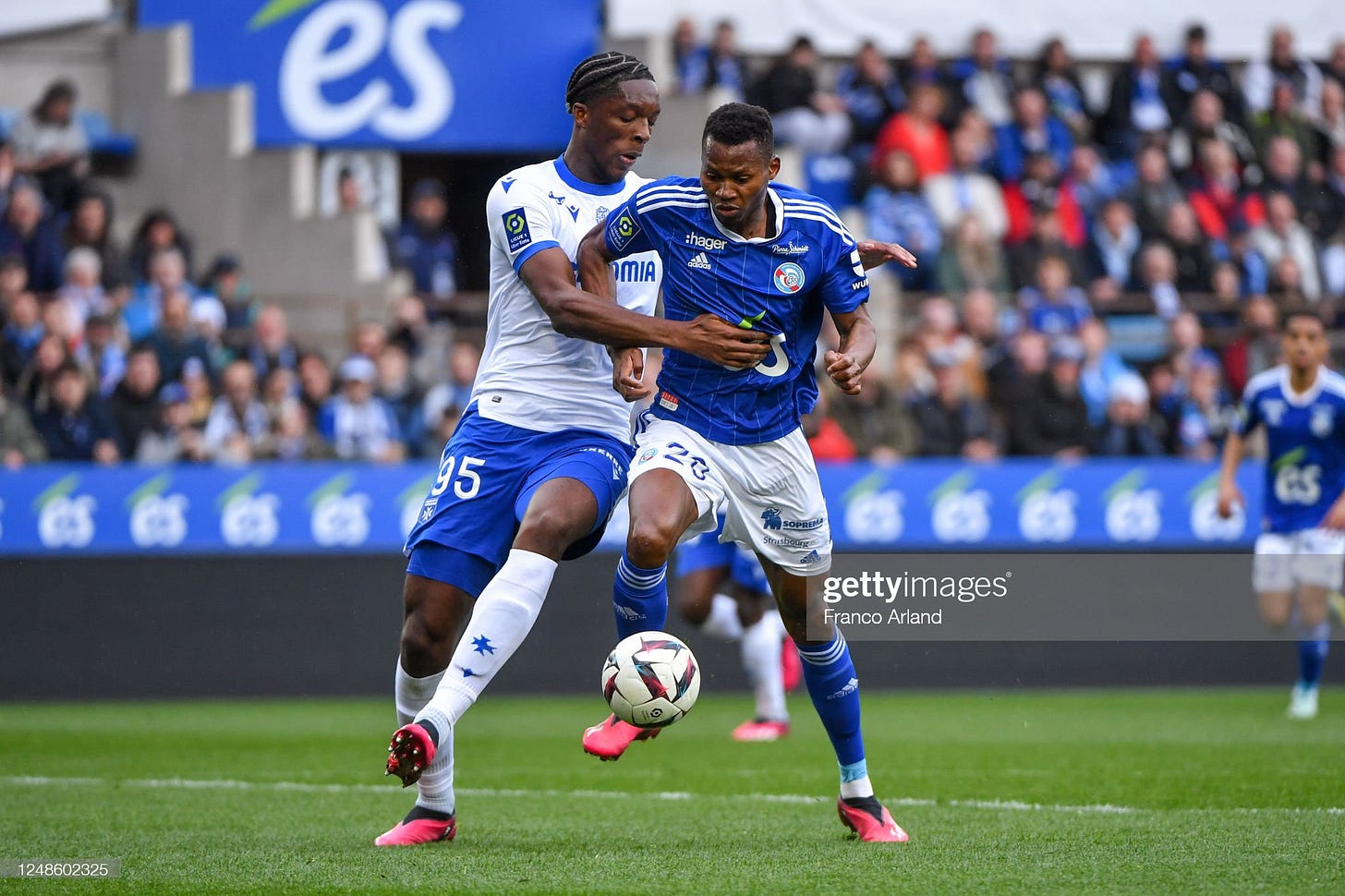 Racing Club de Strasbourg v Association de la Jeunesse Auxerroise - Ligue 1 Uber Eats