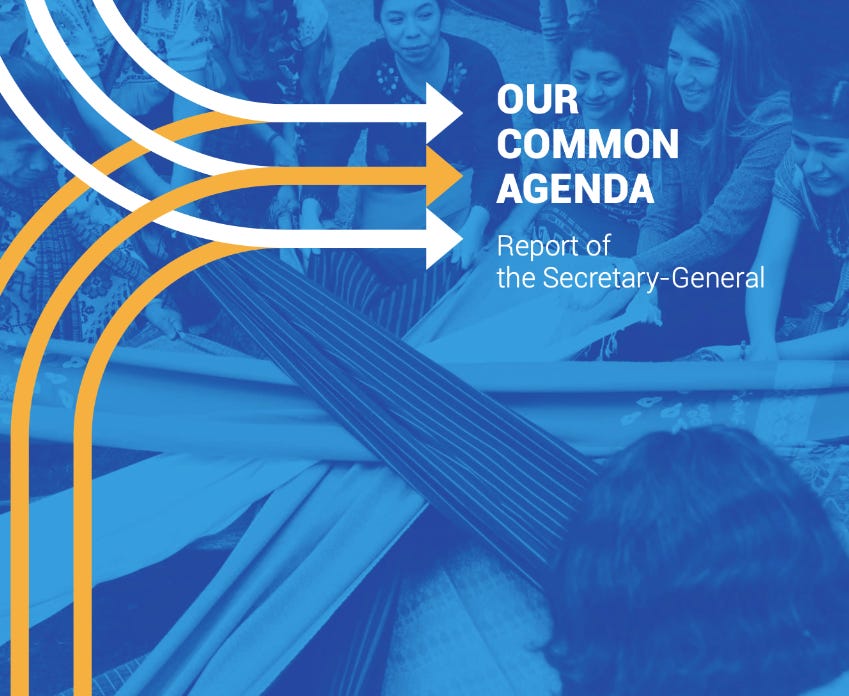 ITUC welcomes the UN Secretary-General's report "Our Common Agenda" -  International Trade Union Confederation
