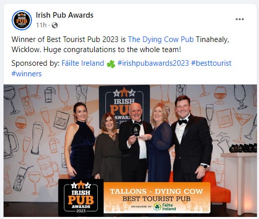 Irish Pub Awards | All the Winners!