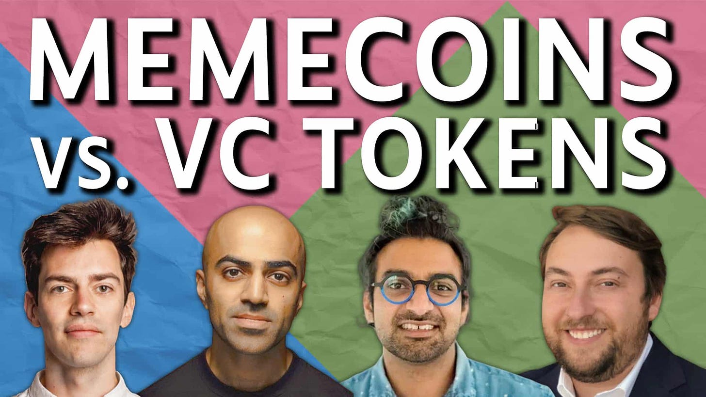 The Chopping Block: VC Tokens, Memecoins & Celebs, and Seasonal Patterns