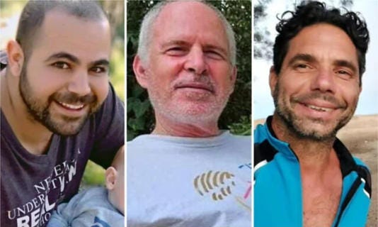 Three Israeli hostages set to be released from Gaza Saturday