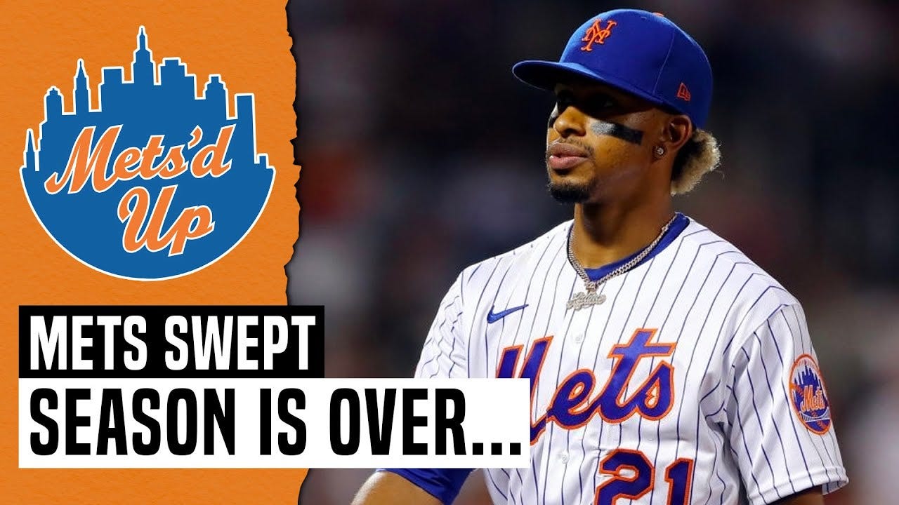 New York Mets Season is OFFICIALLY OVER | Mets'd Up Podcast - YouTube