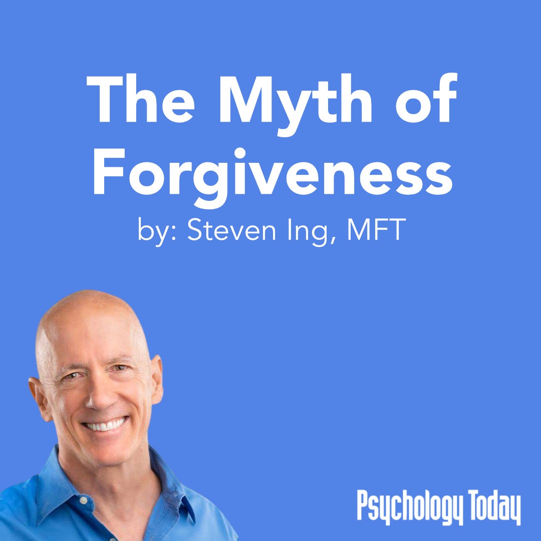 myth of forgiveness