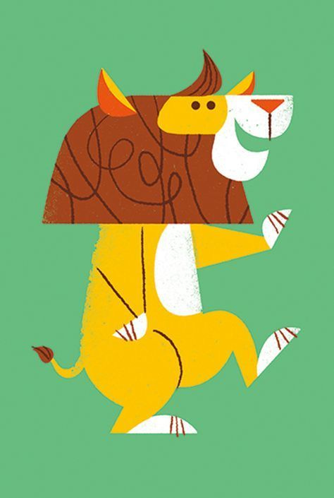 lion illustration digital art Lydia Nichols