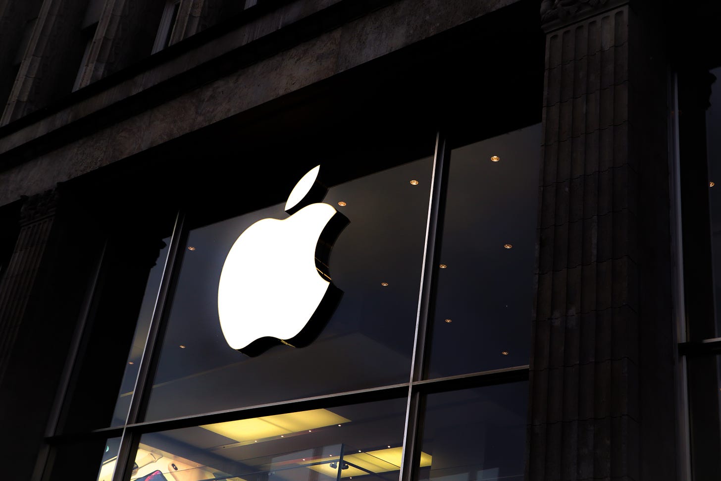An image of Apple's logo