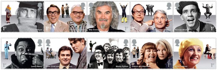 Royal Mail stamps feature comedy greats to mark April Fool's Day | Stamps |  The Guardian