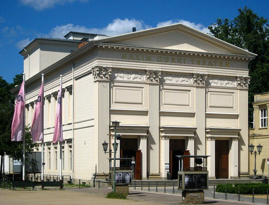 The Maxim Gorki Theatre in Berlin