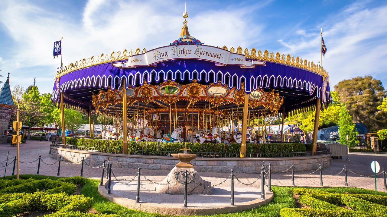 King Arthur Carousel Disneyland