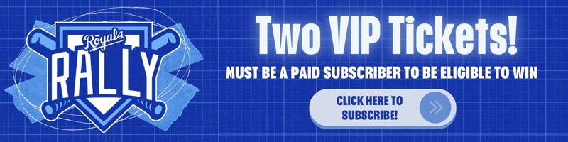 Two VIP tickets to Royals Rally are available, but only paid subscribers are eligible to win. Become one today at https://insidethecrown.substack.com/subscribe.