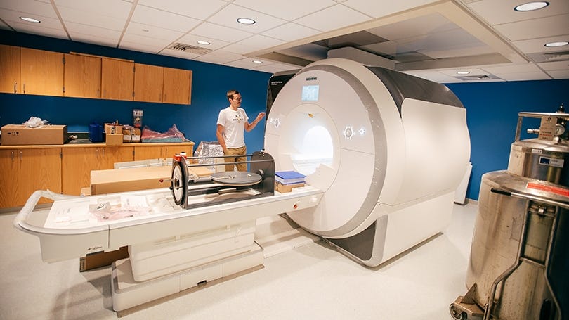 State-of-the-Art fMRI Brain Scanner Arrives at Dartmouth | Department of  Psychological and Brain Sciences