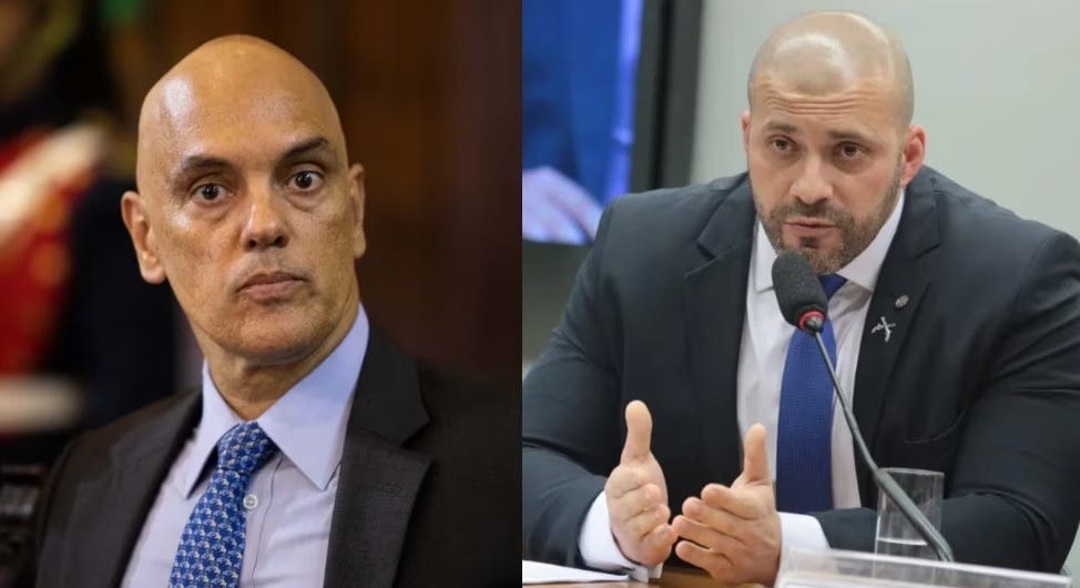 Daniel Silveira segue preso ilegalmente por Moraes mesmo com mais de 25% da pena em regime fechado