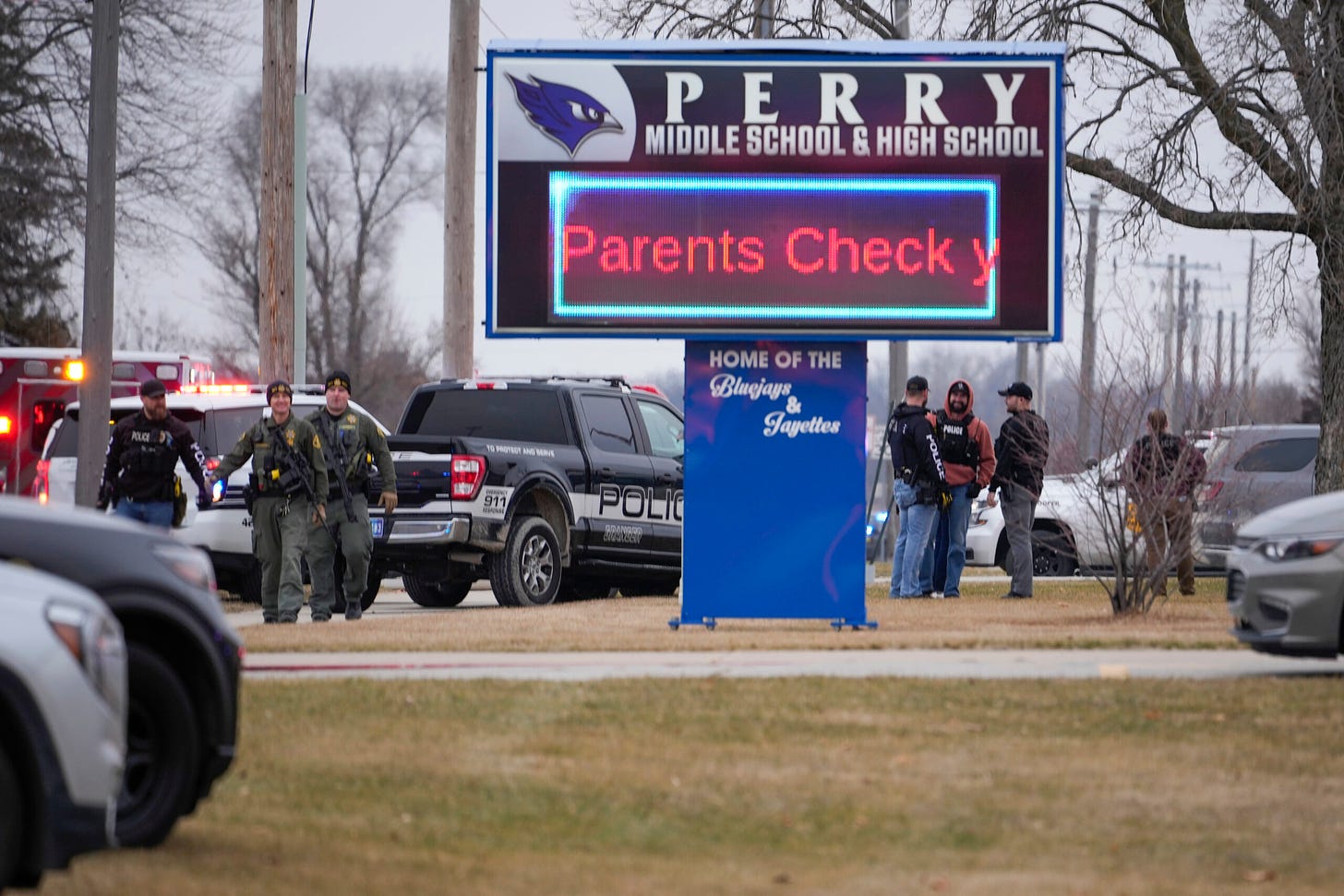 Iowa school shooting by alleged 17-year-old kills one and injures 5