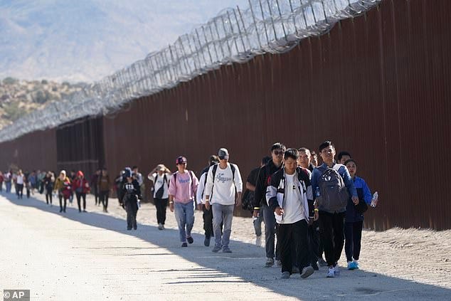 Chinese migrants using te Darien Gap route fly to Ecuador and then make their way north to the U.S.-Mexico border