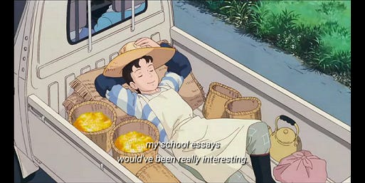 Anime Review: Only Yesterday (1991)- I – It's all in the Mind.