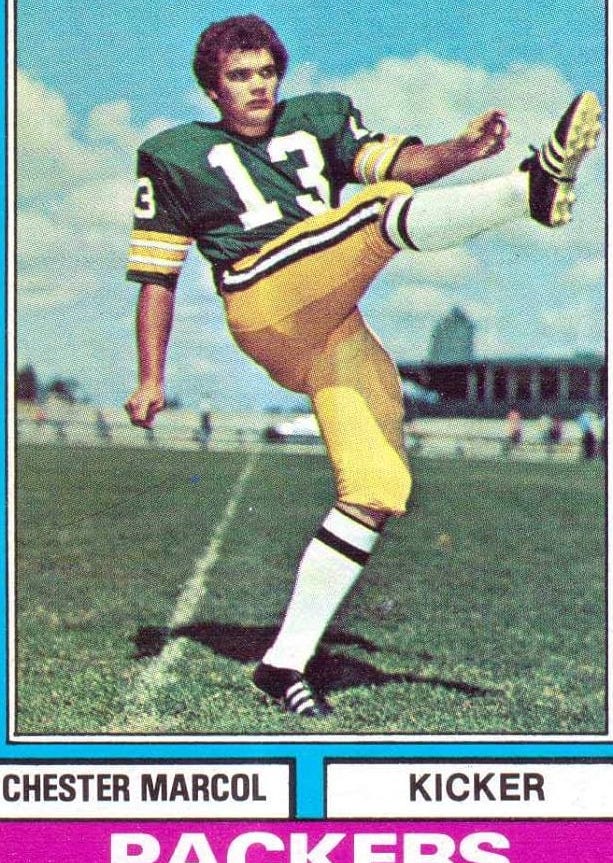 Chester Marcol 1974 Topps #450 - Green Bay Packers at Amazon's Sports  Collectibles Store