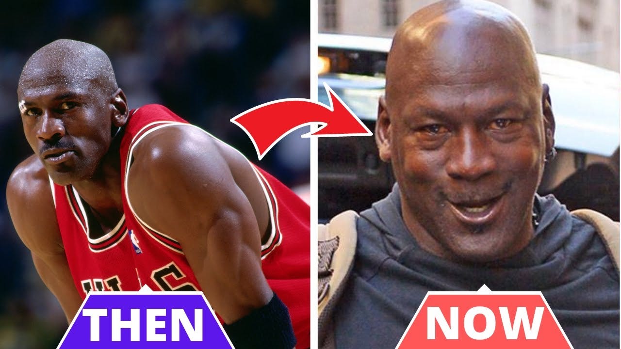 Michael Jordan 2024 🏀 Then & Now