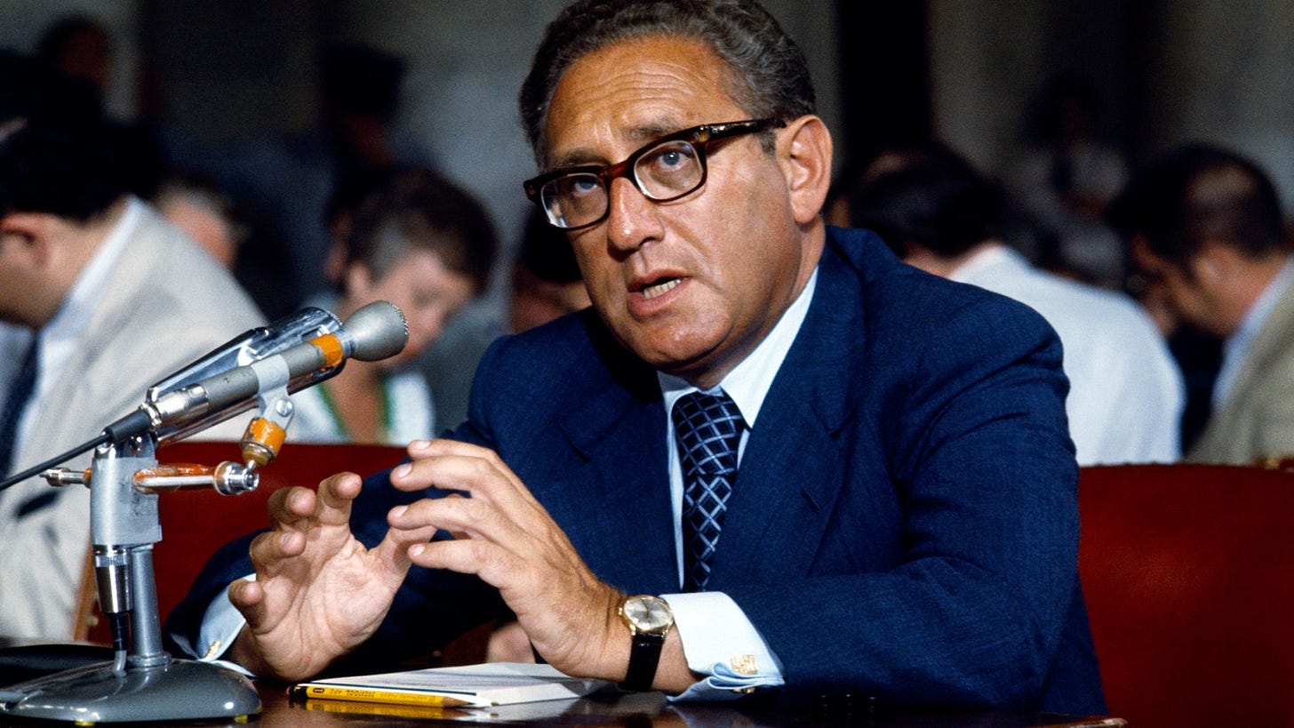 Kissinger Dead | pink fish media