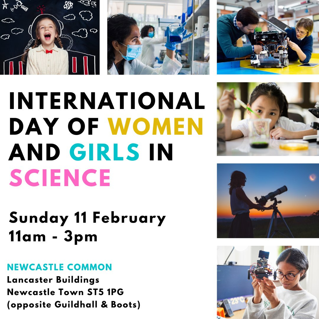 Flyer for International Day of Women and Girls in Science