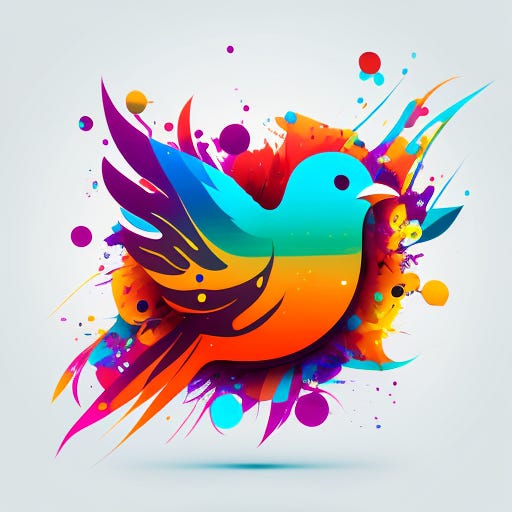 Bright Twitter logo