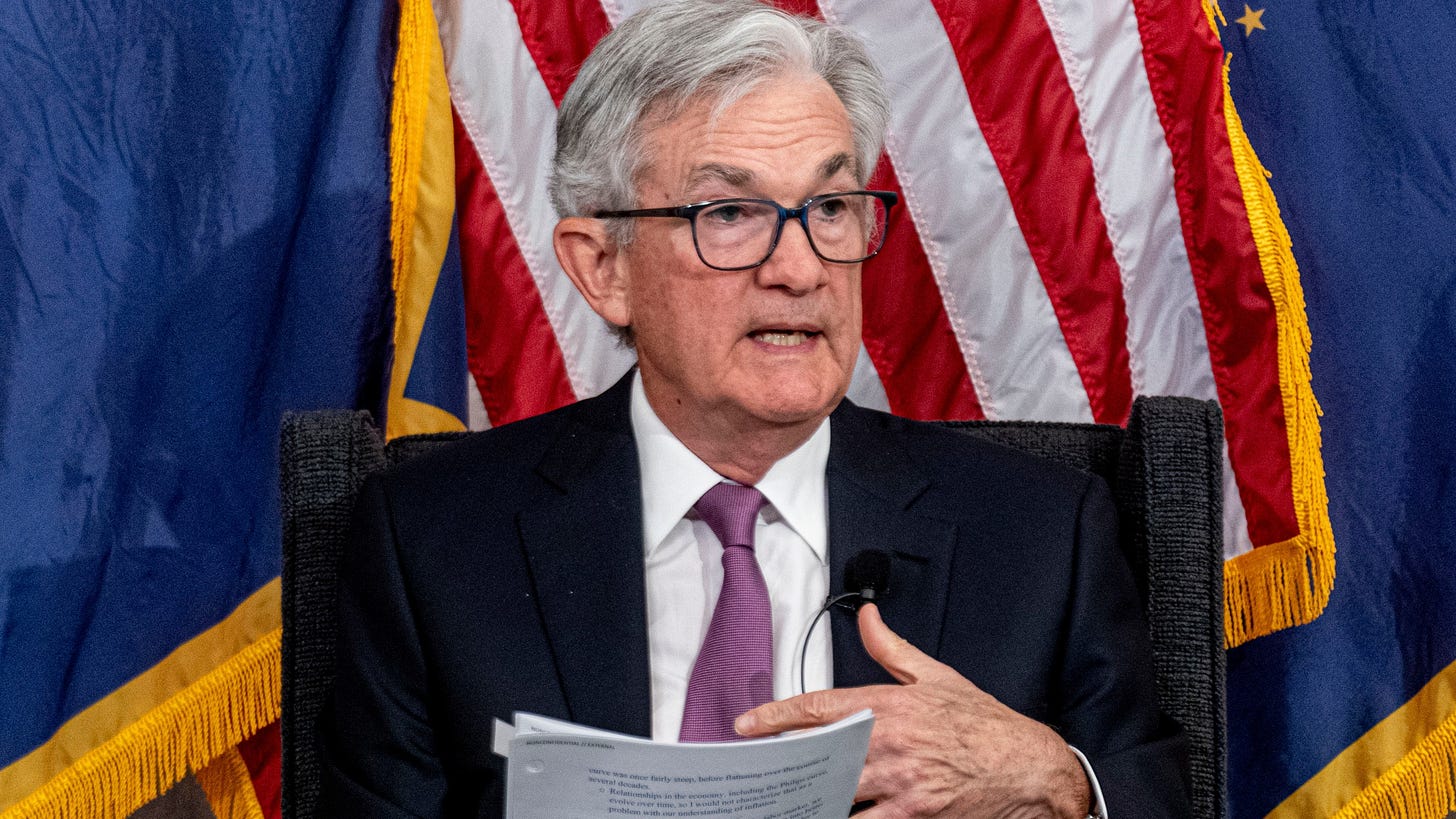 Federal Reserve Chair Powell hints at a pause in rate hikes when central  bank meets next month | KLRT - FOX16.com