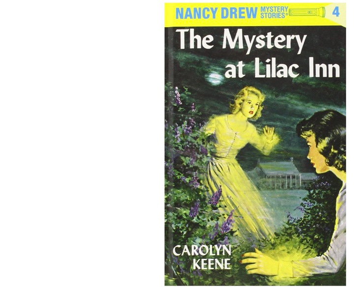 English readers might remember Nancy Drew's covers