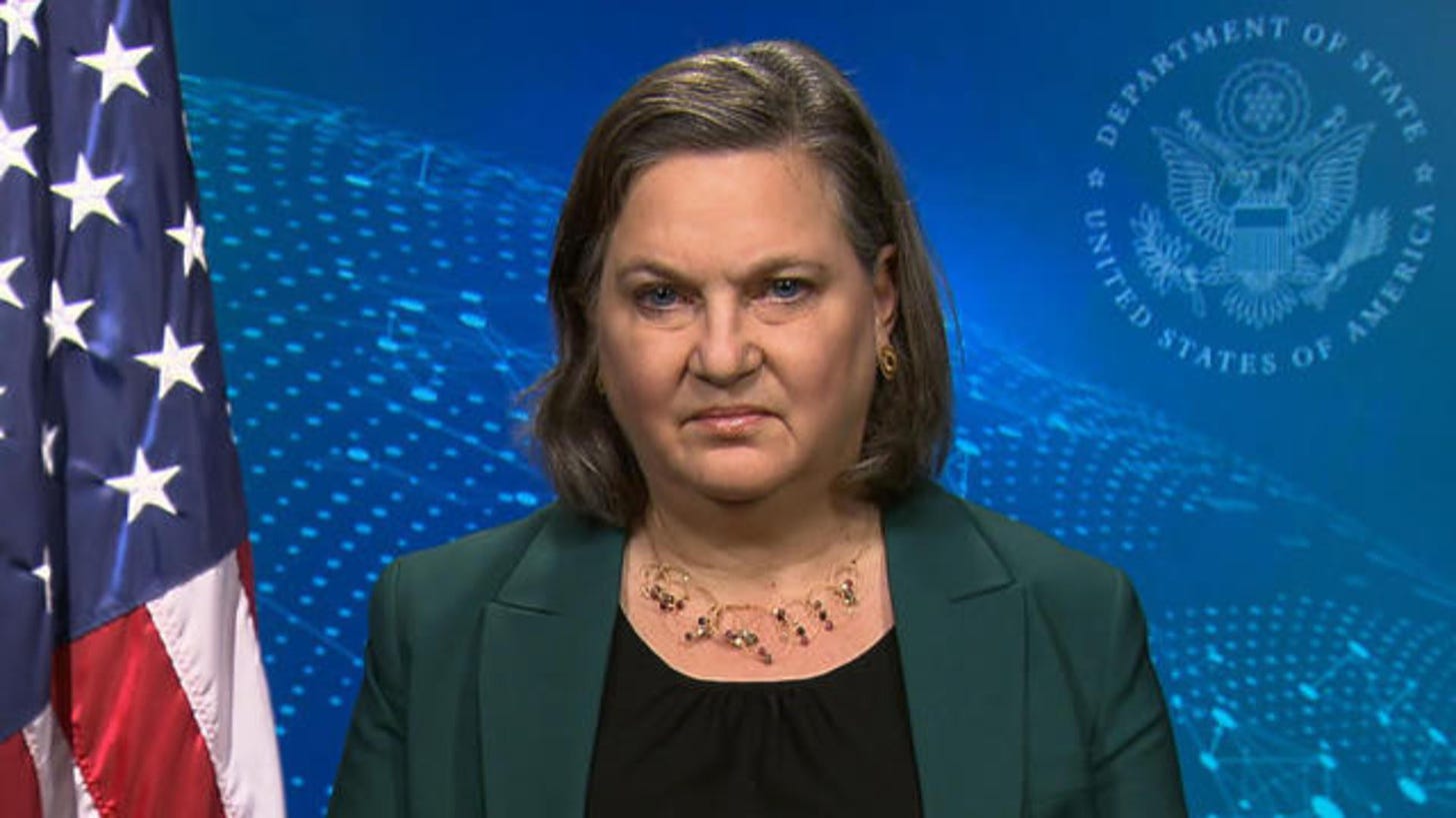 Under Secretary of State for Political Affairs Victoria Nuland on  Russia-Ukraine tensions - CBS News