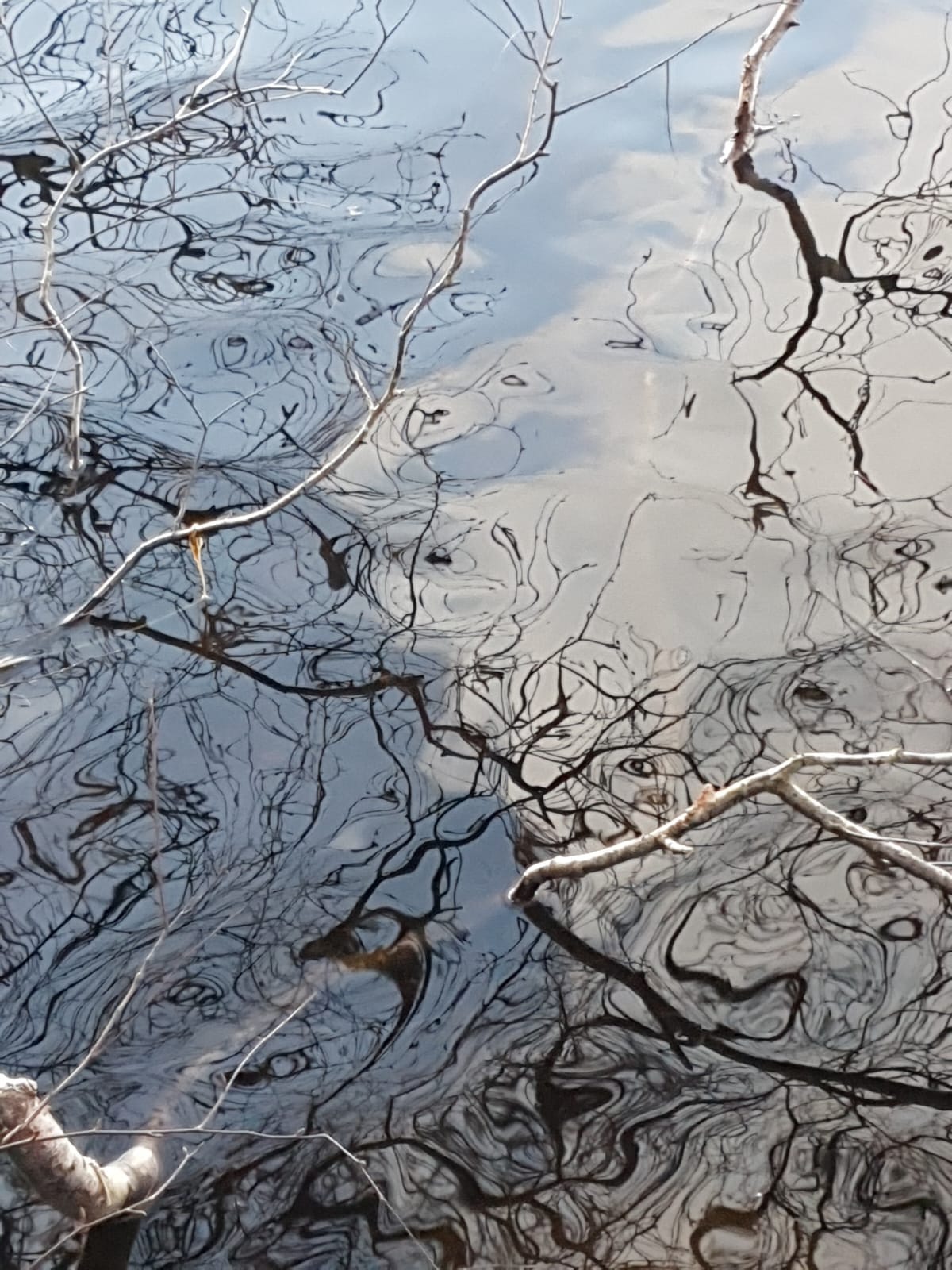 the rippling surface of Loch Laide
