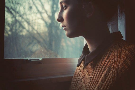 Girl at window