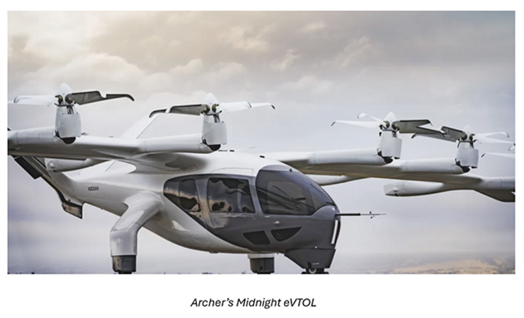 Archer Midnight eVTOL image