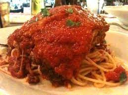Maggiano's Little Italy Eggplant Parmesan