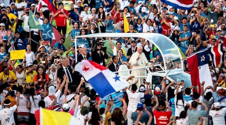 Papa Francisco agradece ao Panamá pela JMJ 2019 e faz uma previsão