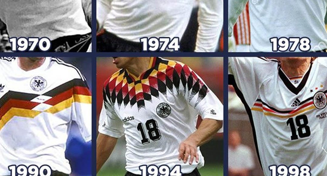 Discount 1934 - 2018: Here Are All Germany World Cup Home Kits in History