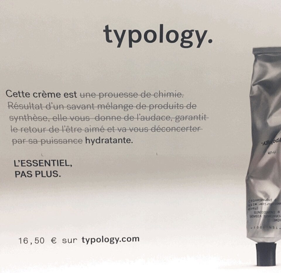 TYPOLOGY - Campagne de marque (social media & affichage) — Sustainable  Marketing