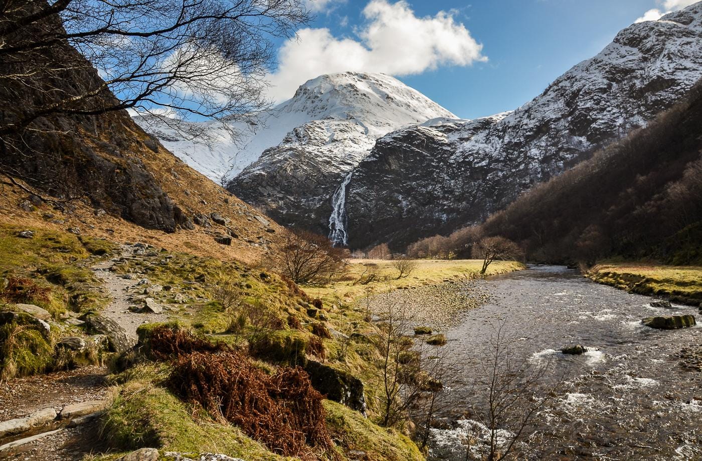 The Ring of Steall, Mamores (Walkhighlands)