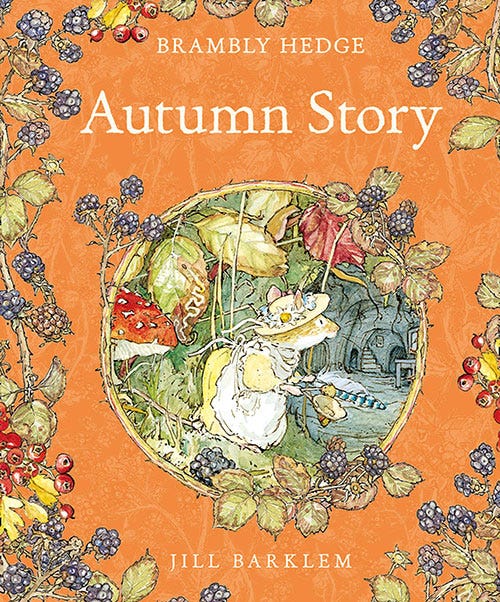 brambly hedge books for children autumn story 2020 edition