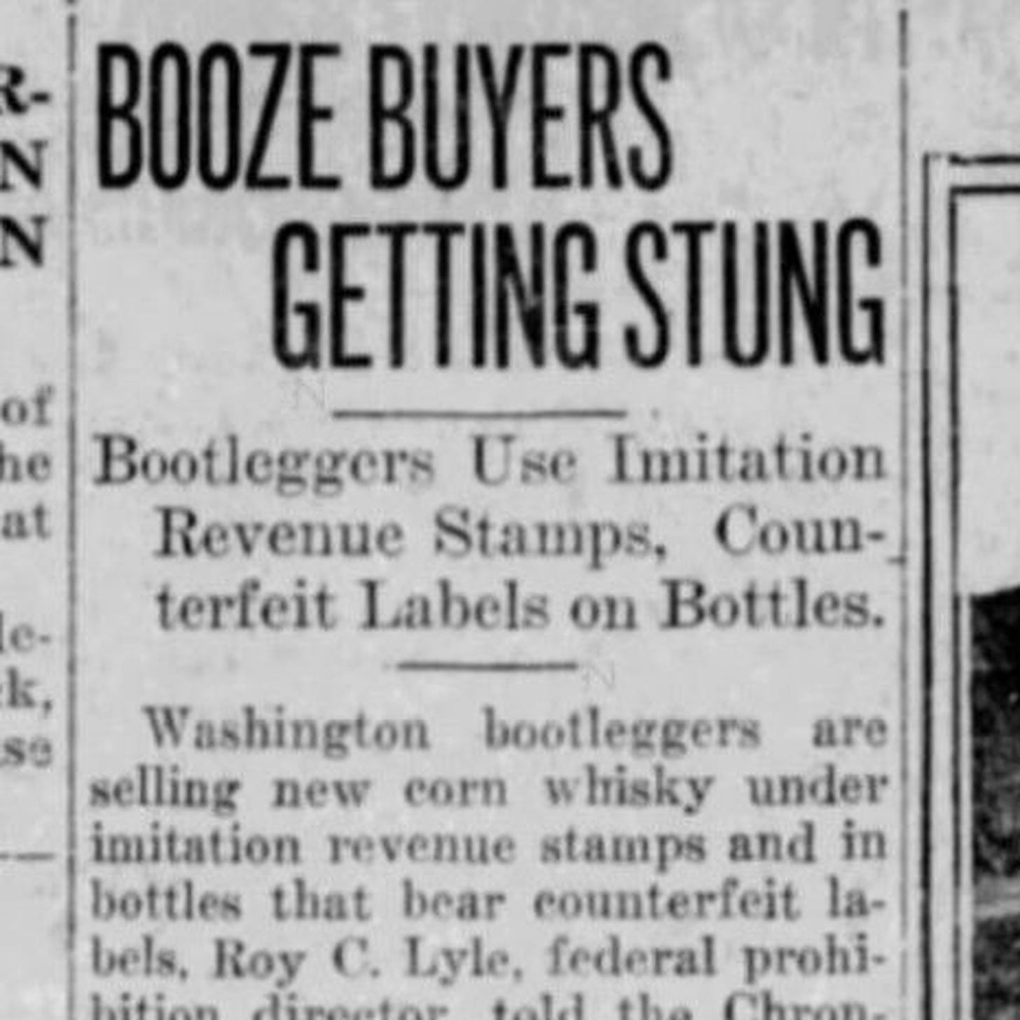 100 years ago in Washington: A Prohibition leader warned of a new moonshine  scam, and the 'king of the Spokane dope peddlers' wanted a new trial | The  Spokesman-Review