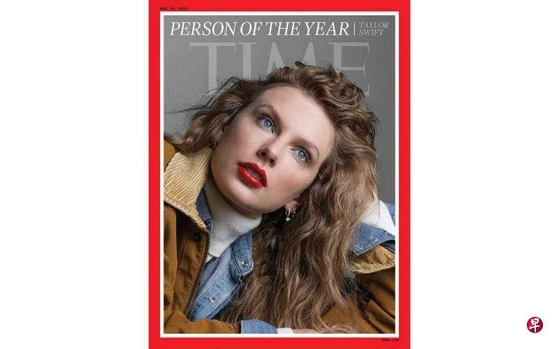 Taylor Swift获选时代杂志2023年度风云人物。（取自官方推特）